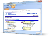 Newsletter Tool SuperMailer - Tracking Statistik Anzeige Klicks auf Hyperlinks als Overlay